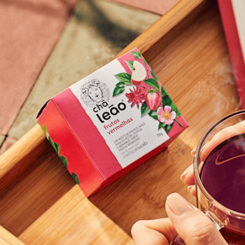 Segunda imagem do produto Chá Frutas & Flores - Frutas Vermelhas