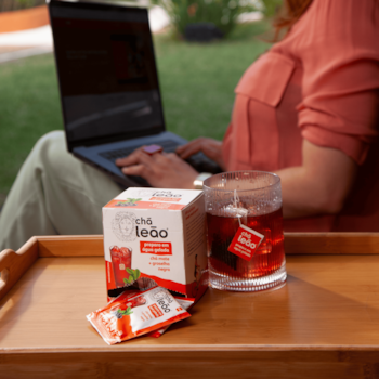 Segunda imagem do produto Chá Mate com Groselha Negra