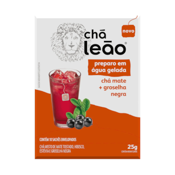 Chá Mate com Groselha Negra