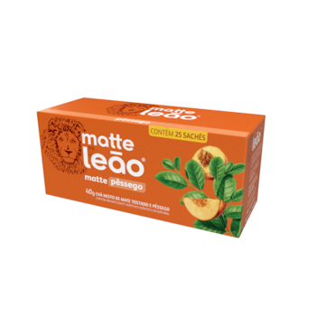 Segunda imagem do produto Chá Matte Leão - Mate c/ Pêssego