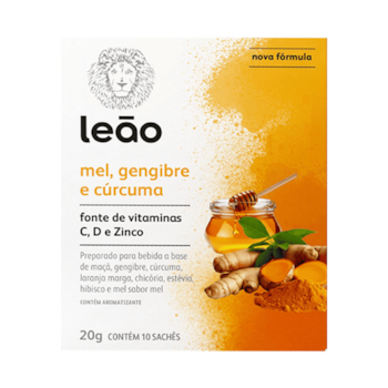 Chá Vitamínicos - Mel, Gengibre & Cúrcuma