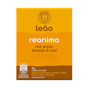 Reanima - Chá Preto, Laranja & Mel